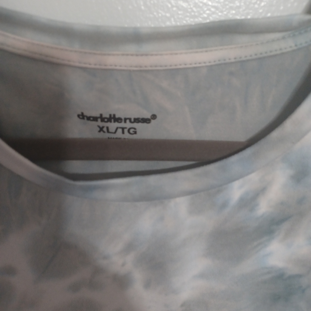 Charlotte Russe Ride or Die Tie-Dye Shirt W XL - Picture 2 of 3